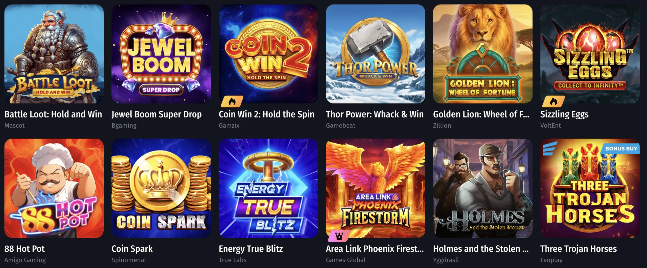jackpots